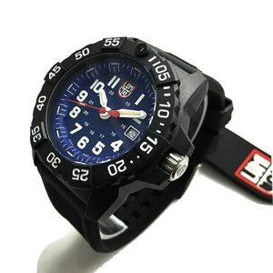 COPY - Men's Luminox Navy SEAL Trident Diver's 45mm Watch 3503 with box and War…
